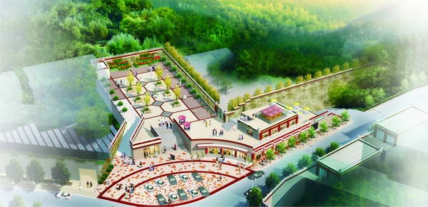 江西援建四川小金县“和谐广场“工程